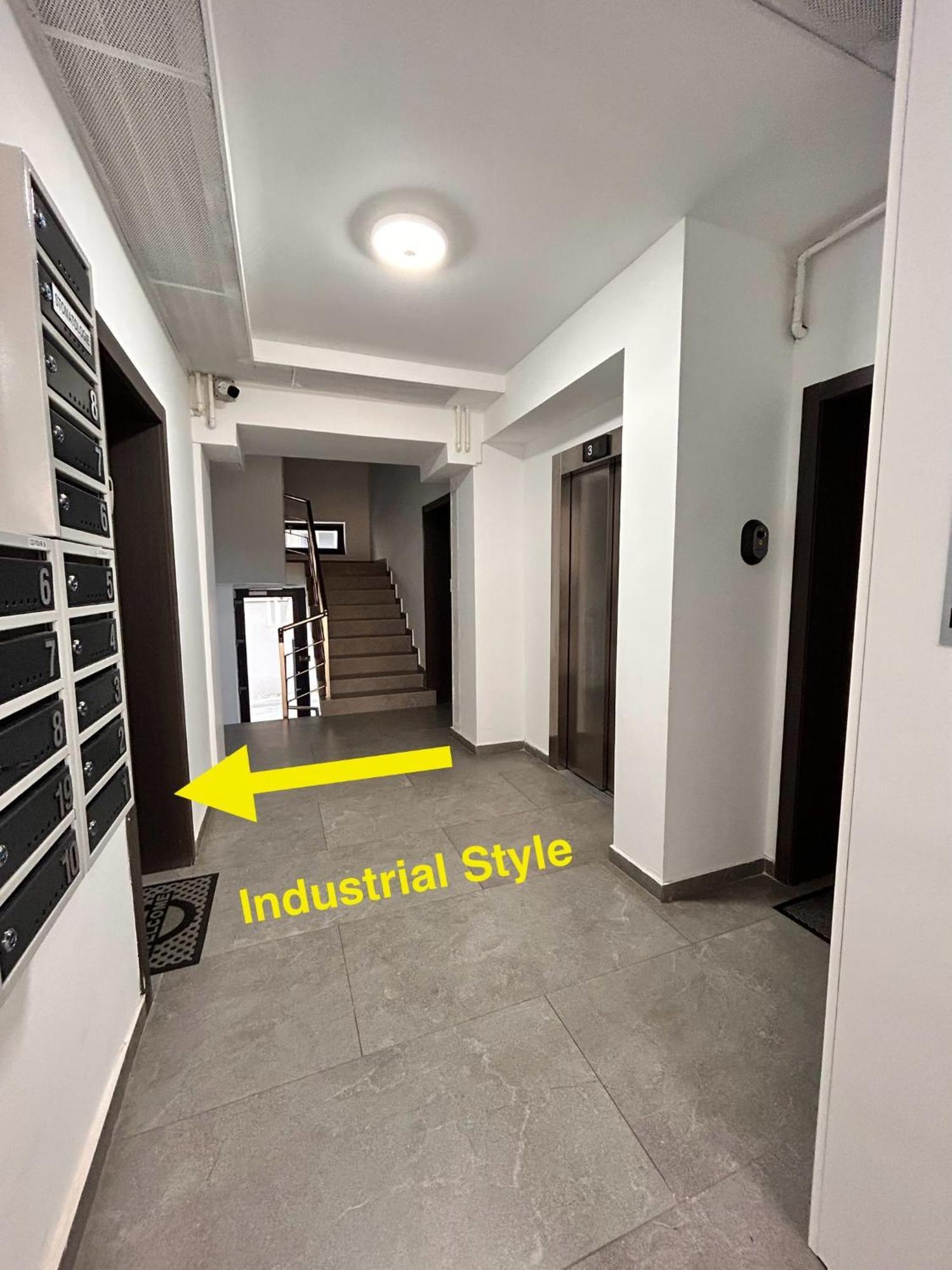 Ferienwohnung Industrial Style Bukarest Exterior foto